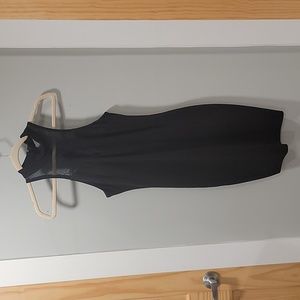 Halter top Black Mini Dress by Sequin Hearts